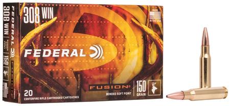 Federal Fusion 308 Win 150 Grain FSP | 20 Rounds