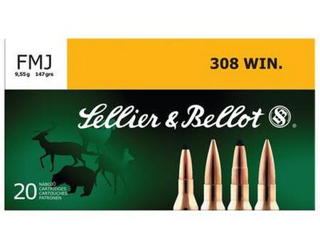 Sellier & Bellot 308 Winchester 147 Grain FMJ | 20 Rounds