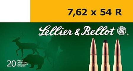 Sellier & Bellot 7.62x54mmR 180 Grain SP | 20 Rounds