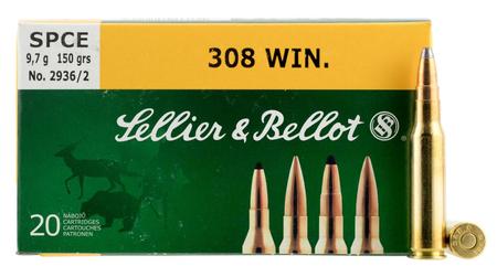 Sellier & Bellot 308 Winchester 180 Grain SP | 20 Rounds