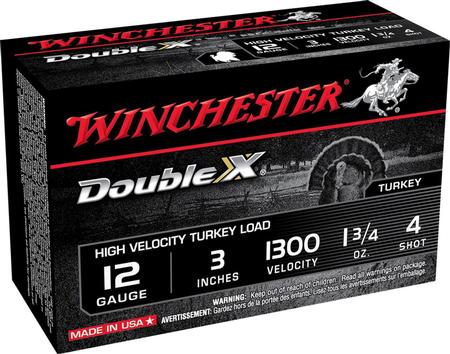 Winchester Double X High Velocity Turkey 12 Gauge 3