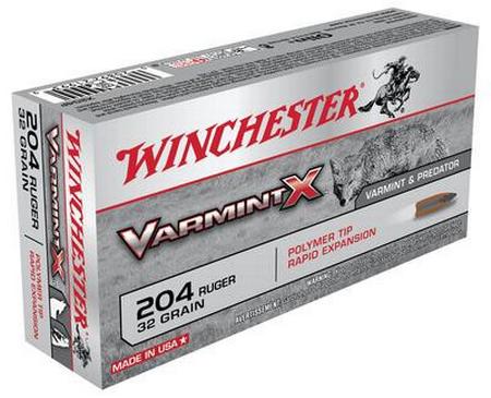 Winchester Varmint X 204 Ruger 32 Grain PTRE | 20 Rounds