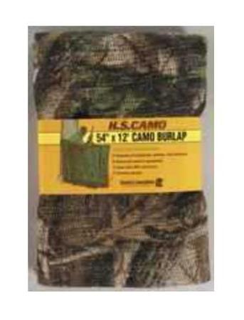 Hunters Specialties H.S. Burlap Cloth Max-4 HD Camo 54in X 50Yd