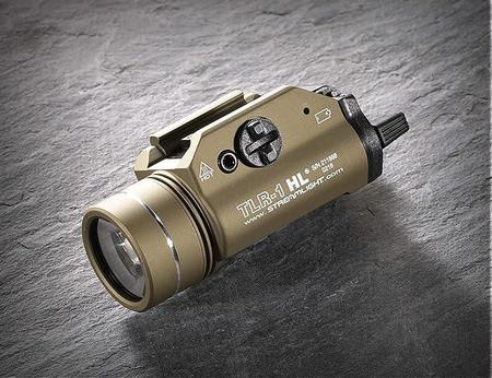 Streamlight TLR-1 HL Rail Mounted Flashlight In Flat Dark Earth