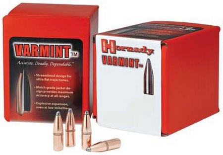 Hornady Varmint .308 Diameter 150 Grain Boattailed Spire Point InterLock | 100 Rounds