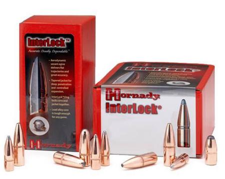 Hornady InterLock  30 Cal .308 180 Grain SP | 100 Rounds