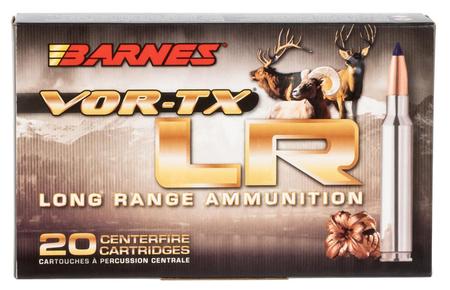 Barnes VOR-TX LR 6mm Creedmoor 95 Grain LRX Boat-Tail | 20 Rounds