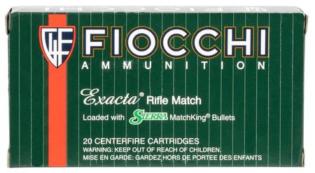 Fiocchi Exacta 300 Win Mag 190 Grain Sierra MatchKing HPBT | 20 Rounds