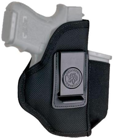 DeSantis Gunhide N87BJE1Z0 Pro Stealth  Black Nylon IWB fits Glock 26,27 Ambidextrous Hand