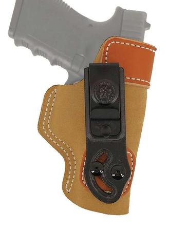 DeSantis Gunhide 106NAI4ZO Sof-Tuck  IWB S&W M&P Shield 9/40 Suede Brown RH