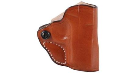 DeSantis Mini Scabbard Leather Belt Holsters, Springfield Armory Hellcat/OSP, Right Hand, Tan