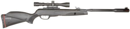 GAMO WHISPER FUSION MACH1 BREAK OPEN GAS PISTON 177 PELLET  BLACK MOLDED ALL WEATHER STOCK 3-9X40MM - 6110063254