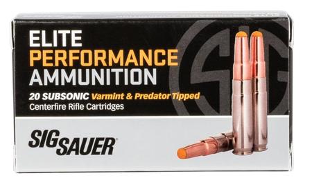 Sig Sauer Elite Hunting Varmint & Predator 300 Blackout 205 Grain | 20 Rounds