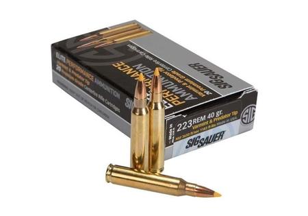 Sig Sauer Varmint And Predator 223 Remington 40 Grain | 20 Rounds