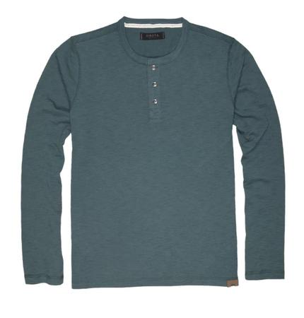 Dakota Grizzly Mens Hendrix Henley with 3 Buttons