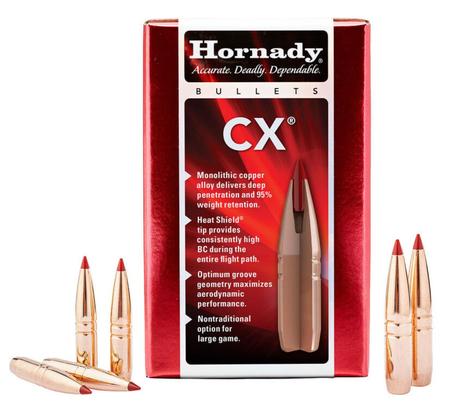 Hornady CX 7mm 150 Grain Copper Solid | 50 Count | Not Loaded Ammo