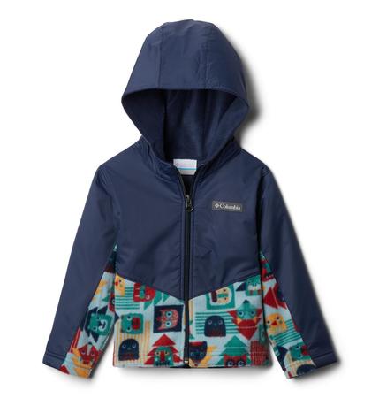 Columbia Toddler Steens Mountain Overlay Hoodie Full Zip Jacket