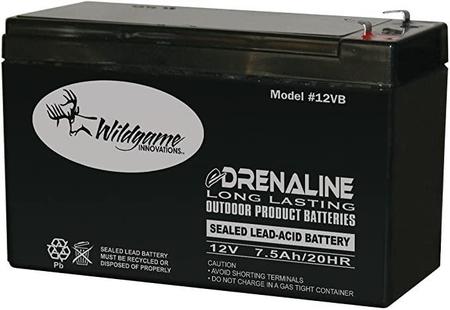 Wildgame Innovations Edrenaline 12V Tab Style Rechargeable Battery