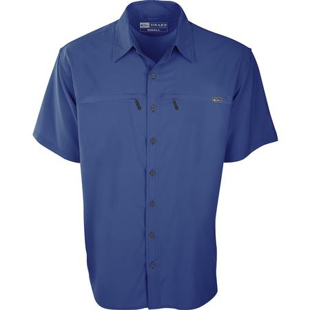 Drake Town Lake Short Sleeve Performance Fishing Shirt