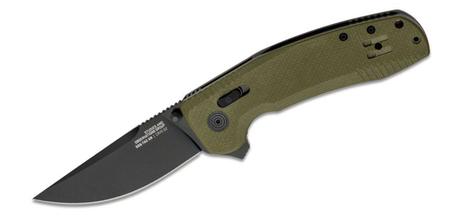 SOG SOG-TAC XR - Drop Point - Black/OD Green