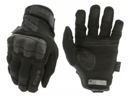 Mechanix Wear M-Pact 3 Covert Black Synthetic Leather Medium