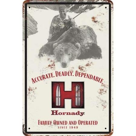 Decorative Hornady  Tin Sign 99112