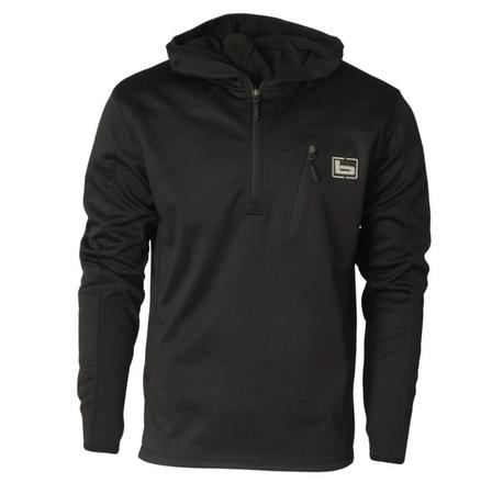 Banded Hooded Mid Layer Fleece Pullover (Multiple Color Options)