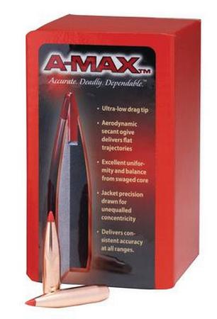 HORNADY A-MAX 30 CAL .308 168 GRAIN 100 ROUNDS PER BOX - 30502