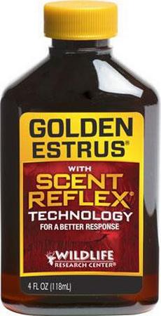 Wildlife Research Golden Estrus With Scent Reflex Tech 4 Fluid Oz