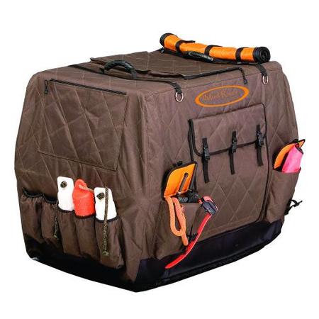 Mud River Dixie Large Brown Insulated Kennel Cover