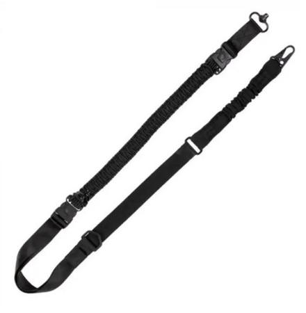 Allen Tac-Six Citadel Single & Double-Point Paracord Sling with QD Swivel | Black