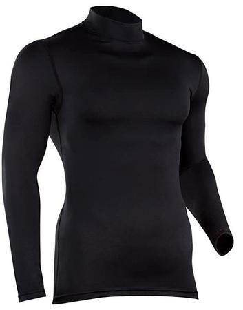 Coldpruf Men's Long Sleeve Mock Neck Top