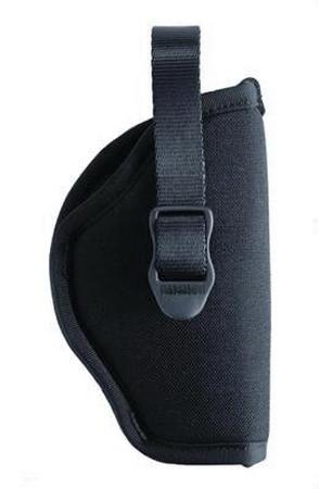 Nylon Hip Holster for 2-3 Inch Barrel Small/Medium Double Action Revolvers Except 2 Inch 5-Shot Black Right Hand