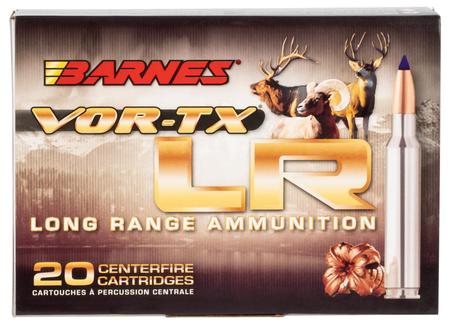 Barnes VOR-TX 7mm RUM 145 Grain LRX Boat Tail | 20 Rounds