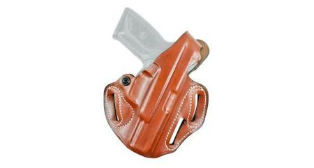 DeSantis Thumb Break Scabbard Belt Holsters - Glock, Glock 17, 17 Gen 5, 22, 31 with Reflex Sights, Right Hand, Plain, Tan