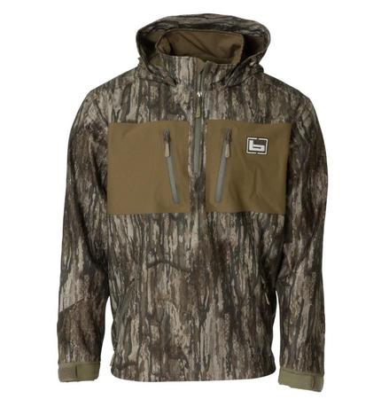 Banded Waterproof Quarter-Zip Hooded Pullovers (Multiple Camo Options)