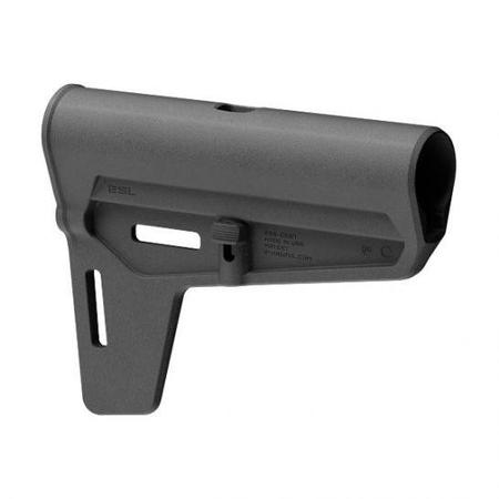 Magpul MAG1143-BLK BSL Arm Brace  Black Synthetic with M-LOK Compatible Slots & Ambidextrous Rear QD Cup for AR-Pistol Platform with Mil-Spec Tube (Tube Not Included)