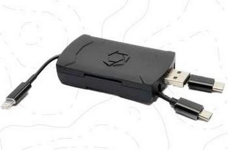 Stealth Cam 4-in-1 SD Card Reader Black