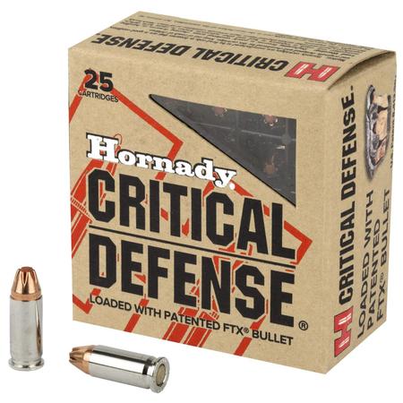 Hornady Critical Defense 25 ACP 35 Grain Flex Tip eXpanding | 25 Rounds