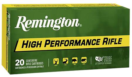 Remington High Performance Core-Lokt 22-250 Remington 55 Grain PSP | 20 Rounds