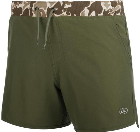 Drake Youth Commando Hybrid 5 Inch Volley Shorts