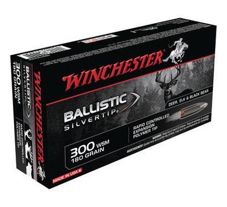 Winchester Ballistic Silvertip .300 Winchester Short Magnum 180 Grain BST | 20 Rounds