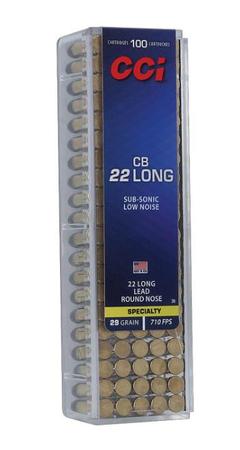 CCI Specialty CB 22 Long 29 GR LRN 100 Rounds