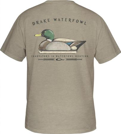 Drake Mens Cork Decoy Ss T Shirt