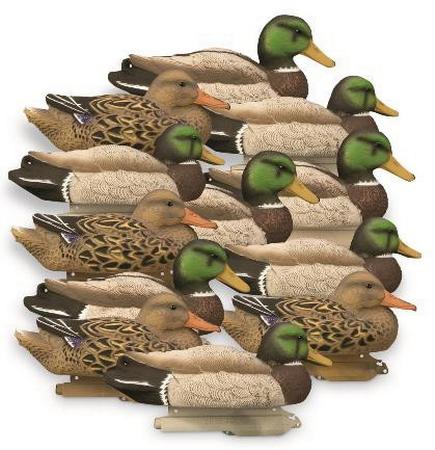 Higdon Standard Mallard Duck Decoys 12 Pack