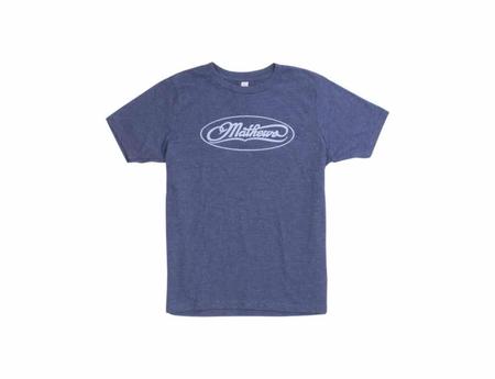 Mathews Youth Blue Logo SS Tee