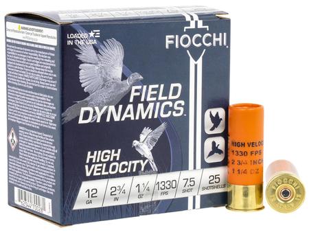 Fiocchi Field Dynamics High Velocity 12 Gauge 2.75