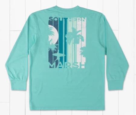 Southern Marsh Youth Long Sleeve Field Tee