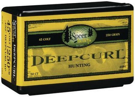 Speer 45 Caliber 250 Grain DeepCurl HPB | 50 Per Box