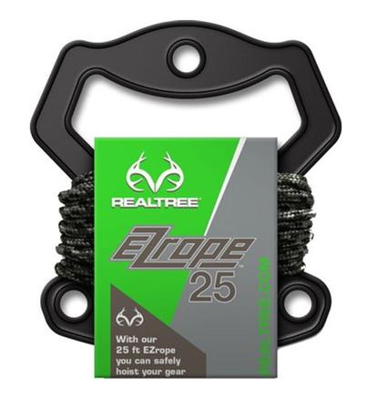 Realtree EZ-Rope - Lightweight Braided 25' Rope With Carabiners